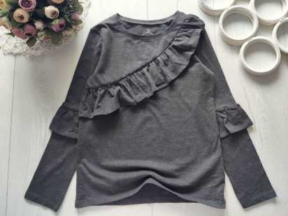 10 лет, рост 140 Лонгслив для девочки