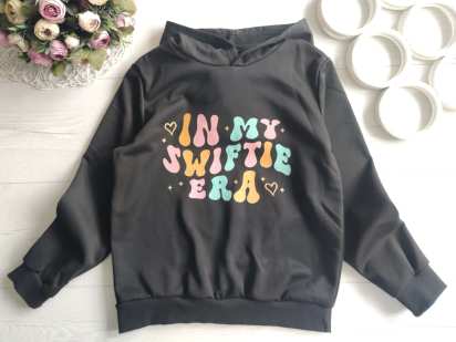 9,10 років, зріст 134,140 Кофта з капюшоном для дівчинки