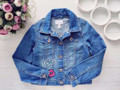 5,6 років, зріст 110,116 Джинсівка з поні єдиноріг