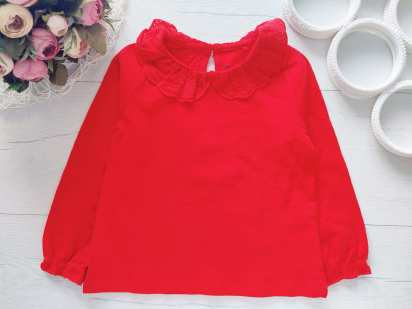 2,3 роки, зріст 92,98 Червоний лонгслів