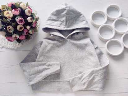 9 років, зріст 134 Худі на флісі