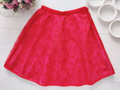 5,6 лет, рост 116 Нарядная детская юбка