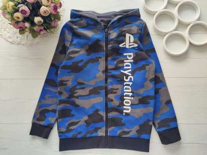 9,10 років, зріст 140 Кофта на блискавці PlayStation