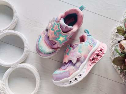 24 (15 см) Кроссовки на липучках, легкие светятся