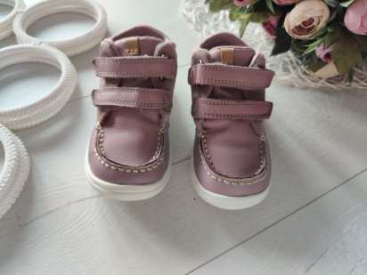 22 (14 см) №1 Шкіряні демісезонні черевики для дівчинки