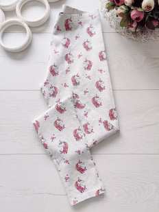 12,13 лет, рост 158 Лосины трикртажные с пони