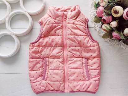 зріст 74, Тепла жилетка на синтепоні