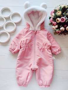 1-3 міс, Демієзонний комбінезон для дівчинки