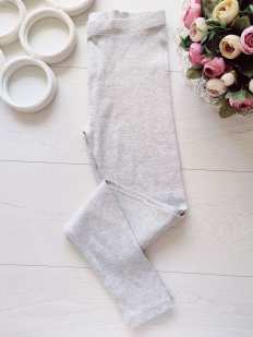 10,11 років, зріст 140,146 Сірі лосини в рубчик