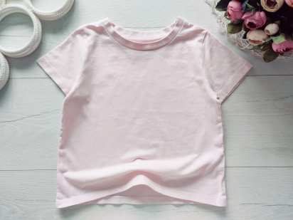 5 лет, рост 110 Нежная футболка