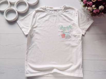 10,11 років, зріст 146 Футболка для дівчинки