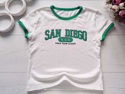 11,12 років, зріст 146,152 Модна футболка