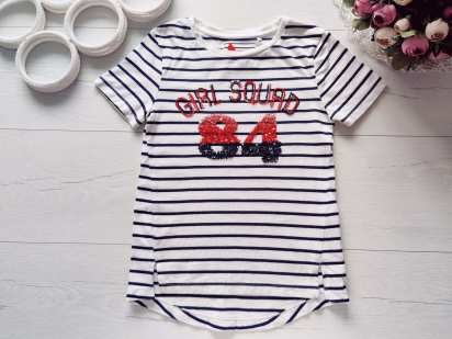 9 років, зріст 134 Футболка для дівчинки