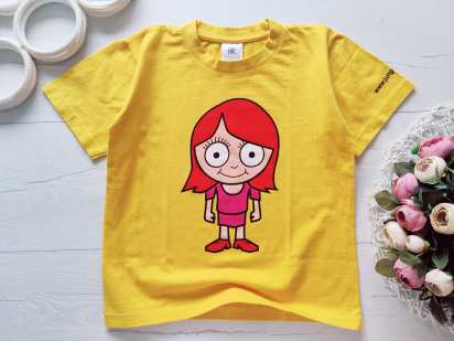 5,6 років, зріст 110,116 Футболка для дівчинки