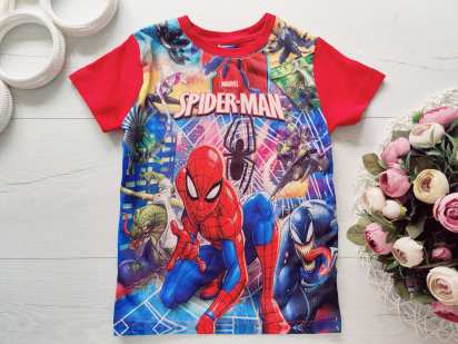 2,3 роки, зріст 92,98 Футболка людина павук