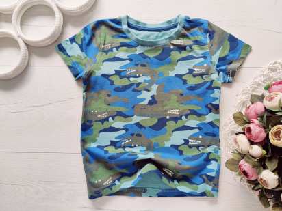 2,3 роки, зріст 98 Футболка в крокодилах