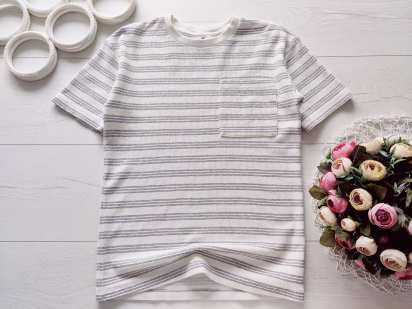 9,10 лет, рост 134,140 Фактурная футболка