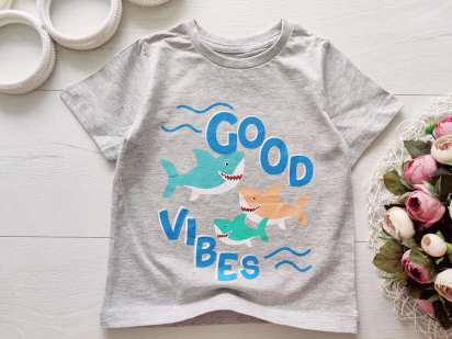 2,3 роки, зріст 92,98 Нова футболка в акулах
