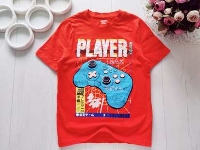 7,8 років, зріст 128 Крута футболка для хлопчика