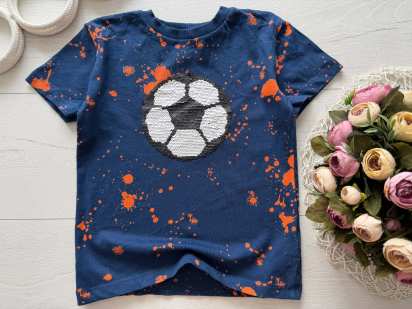 5 років, зріст 110 Футболка футбольний м'яч