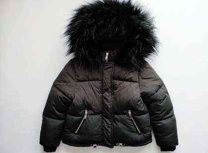 6 лет, рост 116 Зимняя детская куртка