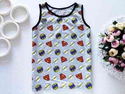 9-10 років, зріст 134-140 Майка супер мен