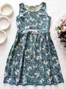 6-8 років, зріст 122-128 Літня дитяча сукня