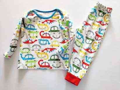 18\24 міс, зріст 86-92 Піжама для хлопчика в динозоврах