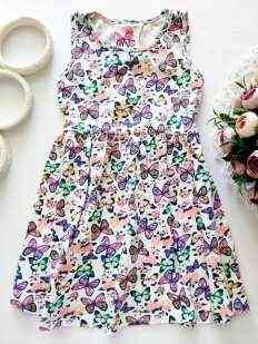 5,6 років, зріст 116 Літня дитяча сукня