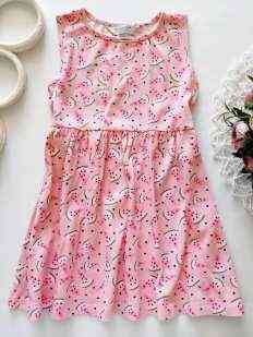 5,6 років, зріст 116 Бавовняна літня дитяча сукня