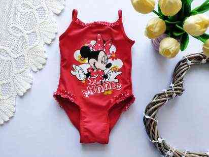 9,12 мес, рост 80 Купальник для девочки Микки