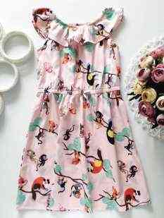 4,5 років, зріст 110 Повітряний дитячий сарафан