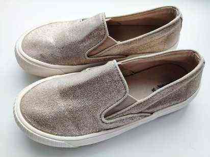 34 (21,5 см) Брендові золотисті сліпони