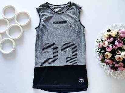 9-10 років, зріст 134-140 Стильна майка - футболка для хлопчика