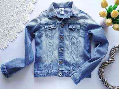 11,12 лет, рост 152 Джинсовка для девочки