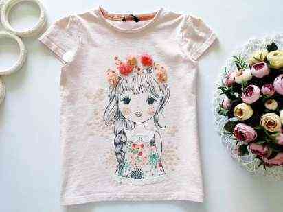 8,9 років, зріст 128,135 Футболка для дівчинки