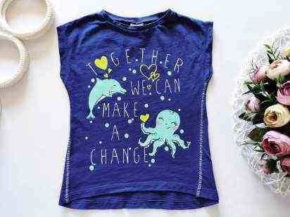 2 роки, зріст 92 Футболка для дівчинки