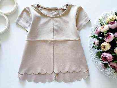 4,5 років, зріст 104-110 Пудрова дитяча блузочка