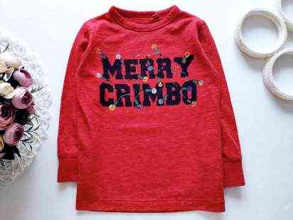 2,3 роки, зріст 98 Новорічний лонгслів