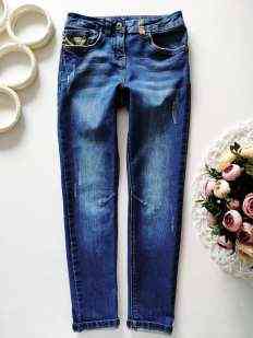 6,7 років, зріст 116-122 Стрейчві джинси з підворотом