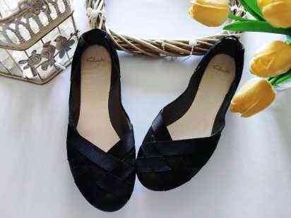 35 (23 см) Кожаные балетки