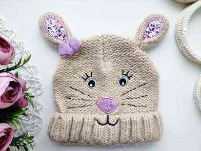 Тепла шапка "Зайчика"