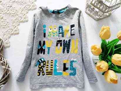 3,4 роки, зріст 98,104 Жіночий лонгслів для хлопчика