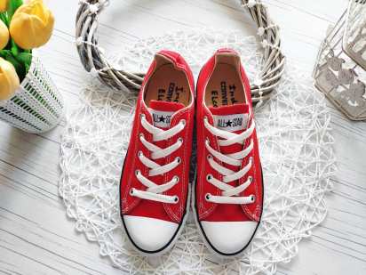 34 (22,5 см) Ортопедические красные кеды