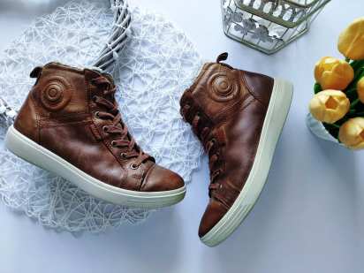 36-37 (23,5 см) Шкіряні демісезонні черевики Gore-tex