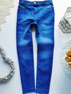 9 років, зріст 134 Стрейчові вузькочі з необробленими краями