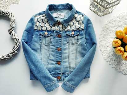 9,10 років, зріст 140 Джинсівка для дівчинки