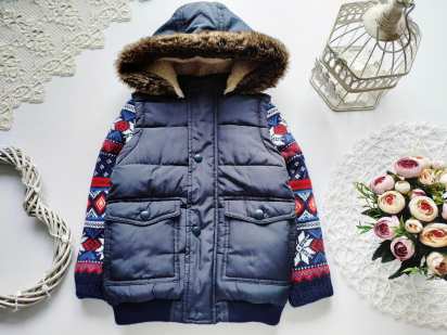 2,3 роки, зріст 92,98 Нова тепла демісезонна курточка