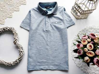 7,8 лет, рост 128 Новое поло для мальчика