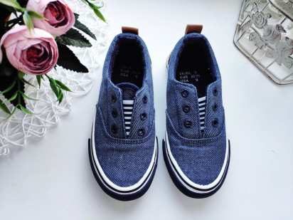 25-26 (16,5 см) Джинсові кеди на резинці